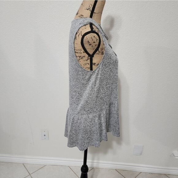 Express laced front peplum super soft comfy shirt size large - Picture 5 of 5
